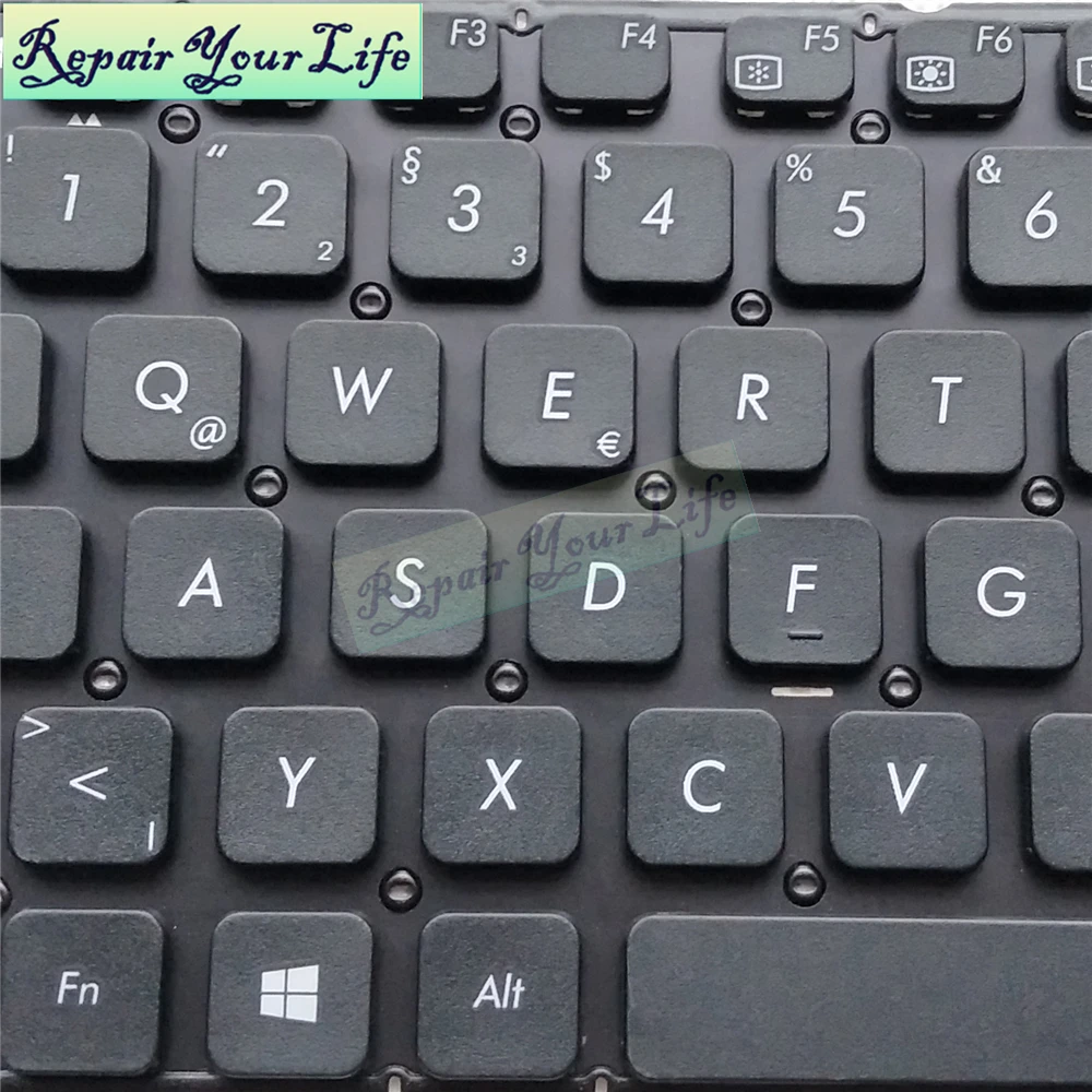 Ремонт вас жизнь X541 GE клавиатура для Asus X541 X541LA X541S X541SA X541UA немецкая клавиатура ноутбука 0KNB0-6723GE00