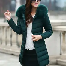 Новинка, зимнее меховое пальто из искусственного меха, Воротник из меха кролика, длинное женское пальто большого размера, длинная свободная черная ветровка 7XL 6XL 5XL 4XL