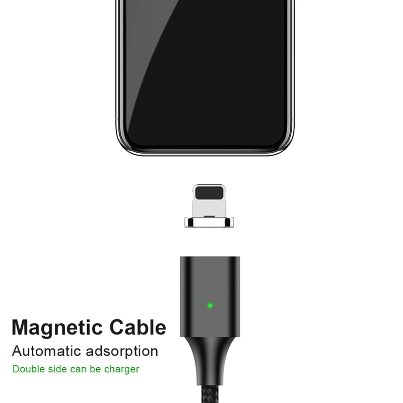 ! ACCEZZ المغناطيسي USB كابل شحن ل فون هواوي نوع C كابل المغناطيس شاحن البيانات تهمة المصغّر USB كابل الهاتف المحمول كابل