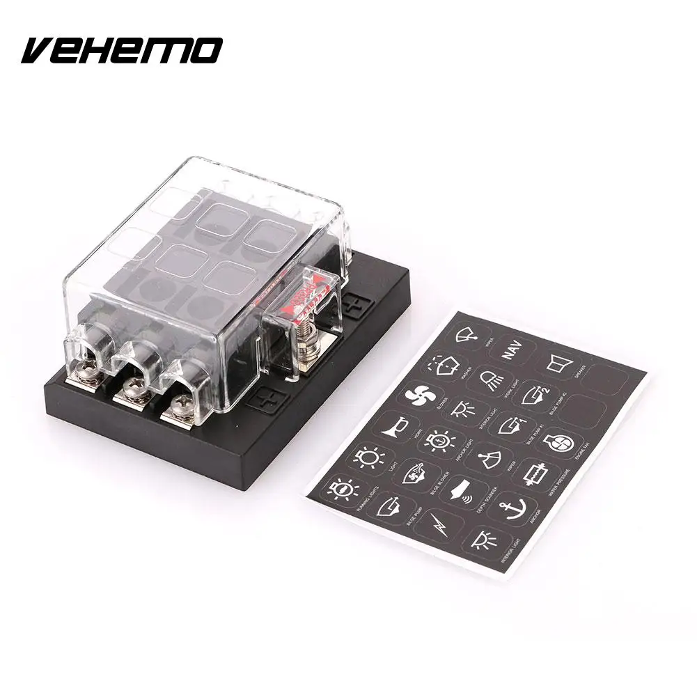 Aliexpress.com : Buy Vehemo 6 Way Car Vehicle Auto ... understanding car fuse box 