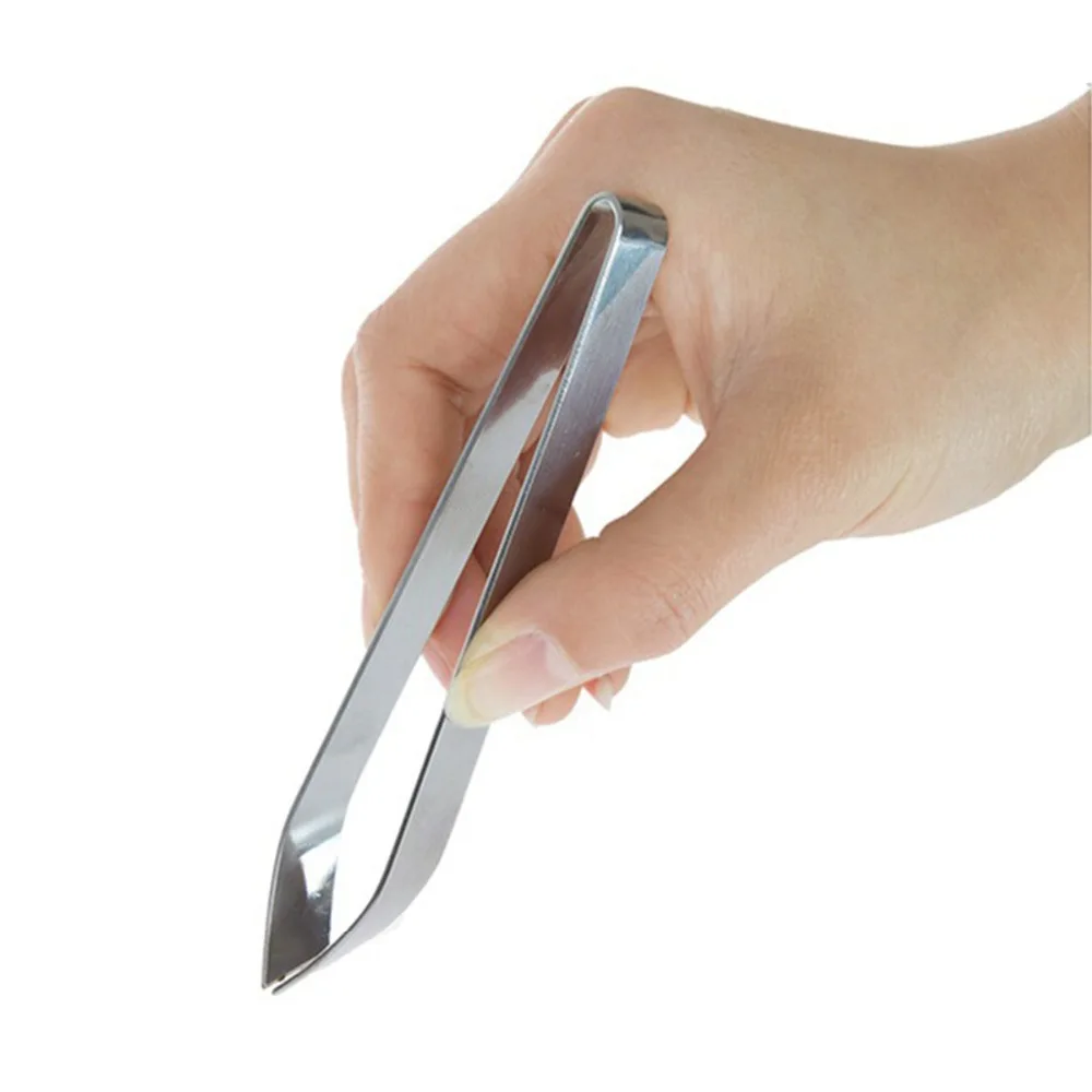 

stainless steel bevel flat fish bone remove fishing bone tweezers pincer puller seafood tools for kitchen small tool