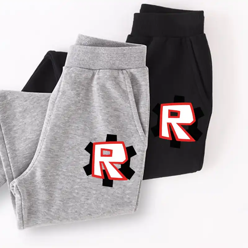 Detail Feedback Questions About Fashion Boy S Pocket Icon Trousers - fashion boy s pocket icon trousers kids roblox logo sweatpants autumn winter plus velvet long pants 100