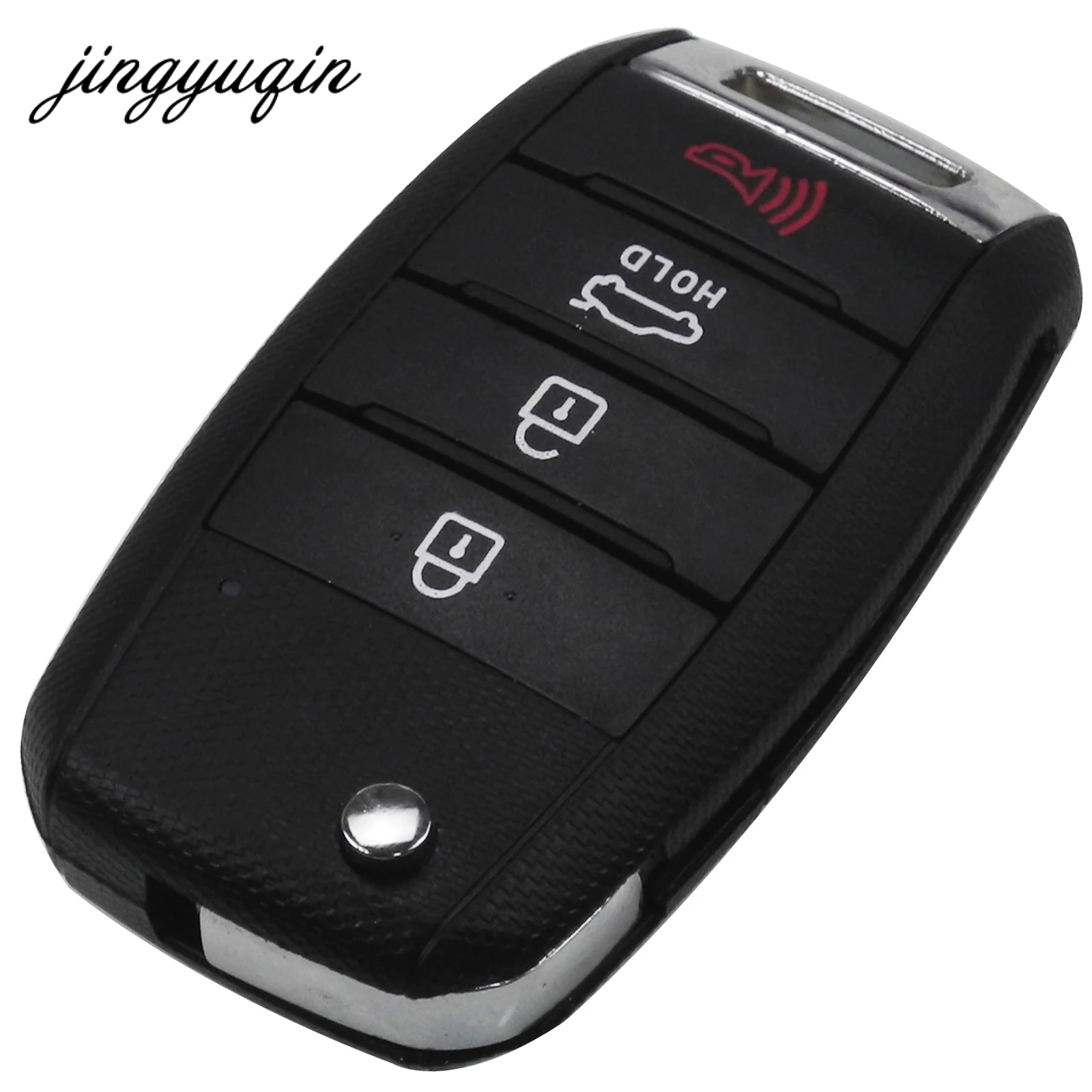 jingyuqin 20pcs/lot Key Shell fit for KIA Sorento Carens Flip Folding