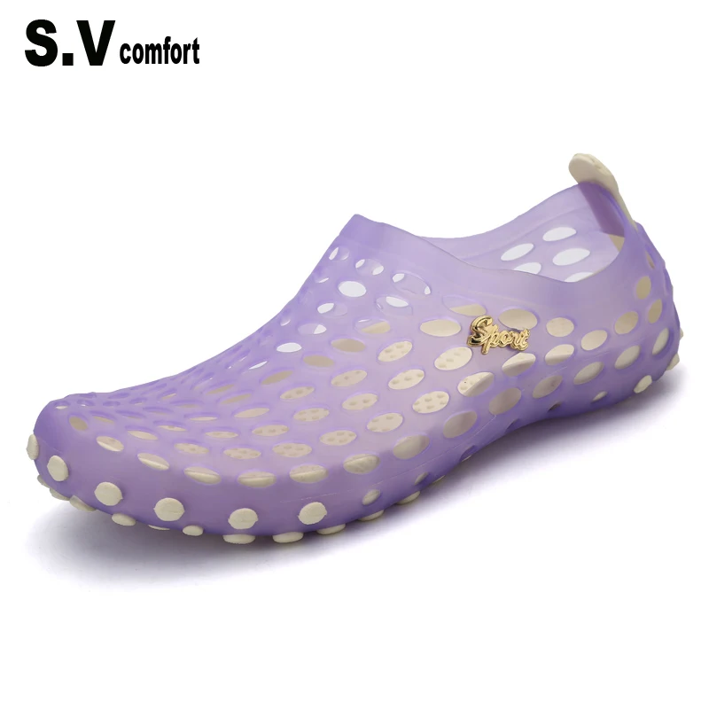 beach plastic sandals