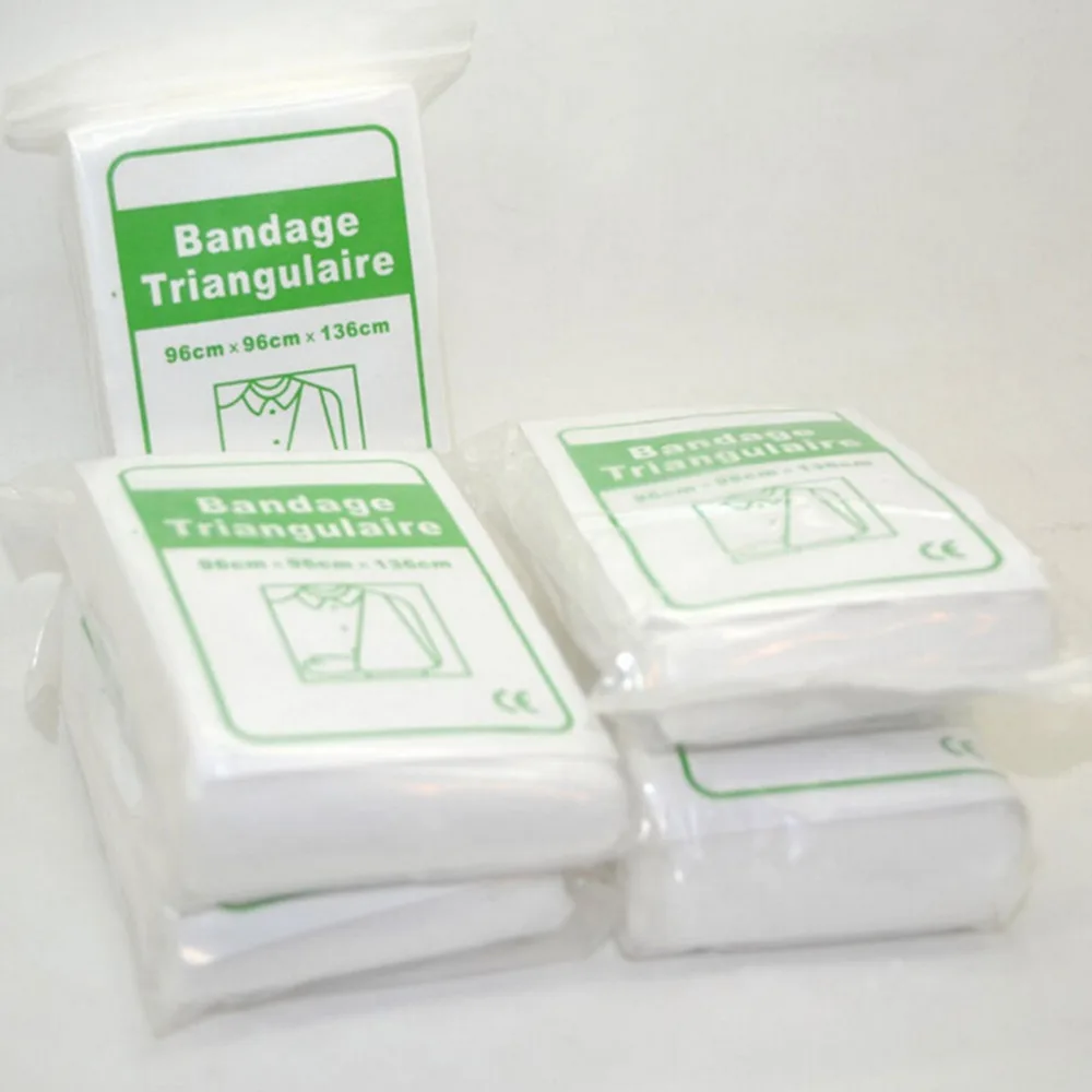 Нетканый бандаж триангулер аварийный комплект первой помощи медицинские принадлежности медицинский уход соответствующий бандаж для ран