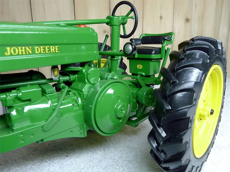 KNL HOBBY J-Deere 1947 модель G Deere сельскохозяйственный трактор модель автомобиля подарок ERTL 1:16