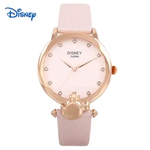 Disney 2016 Mickey cartoon Ladies Wrist Watch Women Brand Famous Female Clock Quartz Watch Girl Quartz