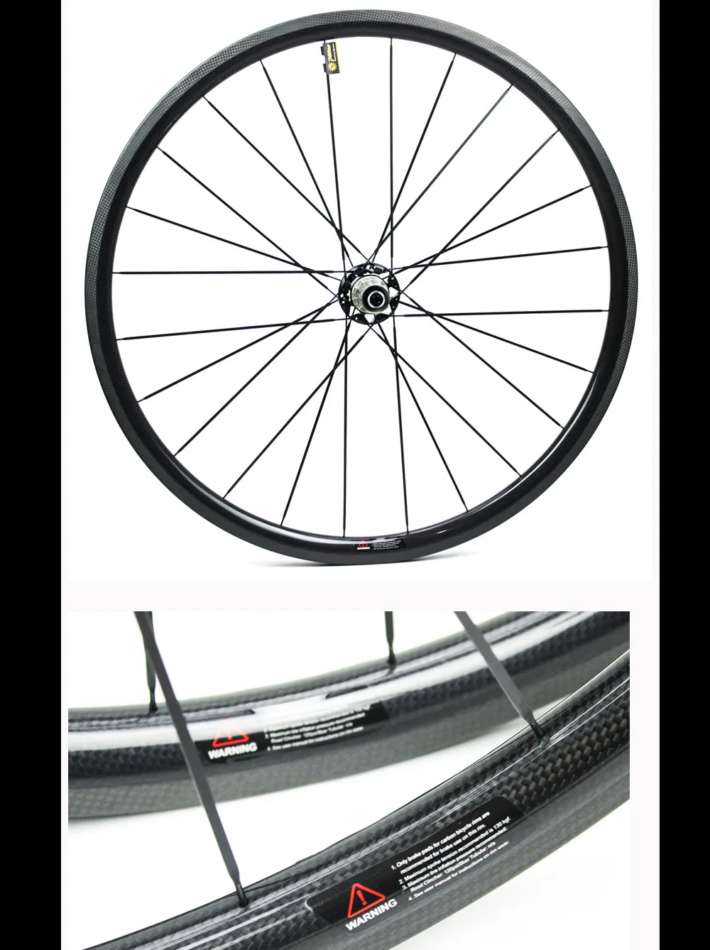Top 1130g Only 700C Road Bike Wheelset Carbon Fiber Bicycle Wheel Tubular Or Clincher Straight Pull Hub And 4.3g Spoke For Clmbing 11