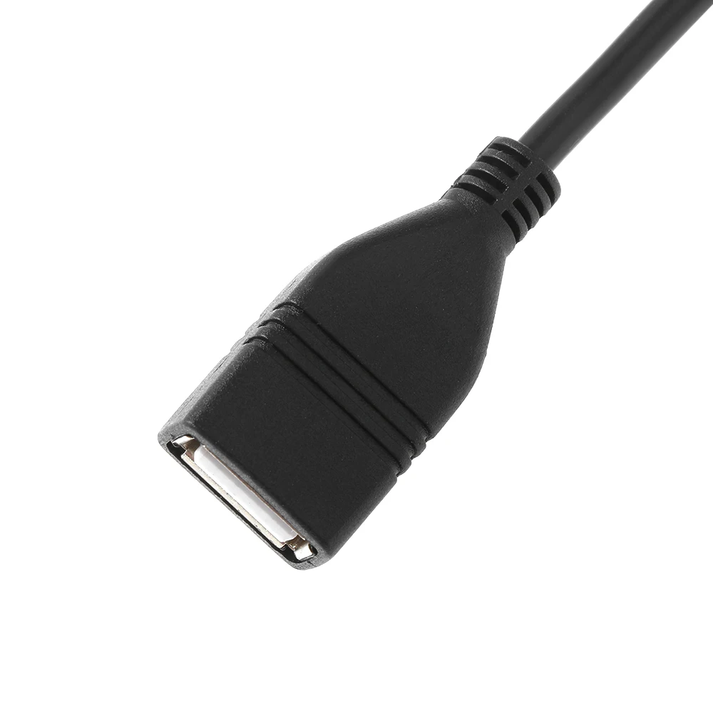 Горячая Распродажа 38 см Зарядное устройство для AUDI USB AUS кабель аудио AUX адаптер Auto