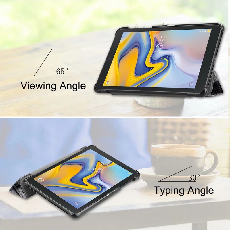 Чехол для Samsung Galaxy Tab A 8 0 2018 модный защитный чехол TabA SM T387V дюйма с милым Рисунком