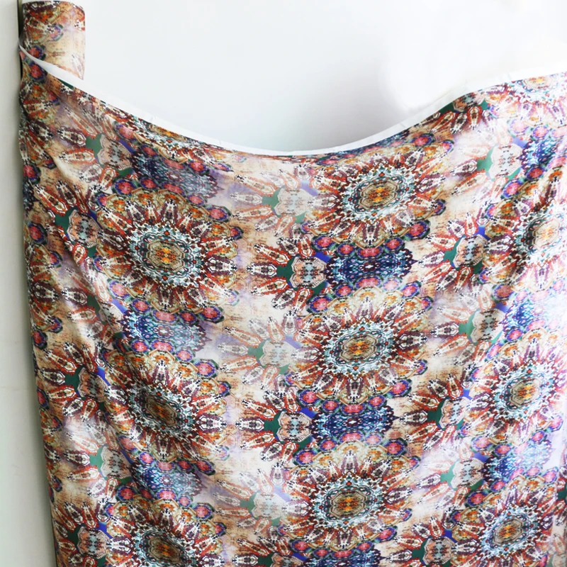 

Stone Pattern Soft Viscose Fabric Sewing Digital Printed Silky Cotton 100cm*150cm