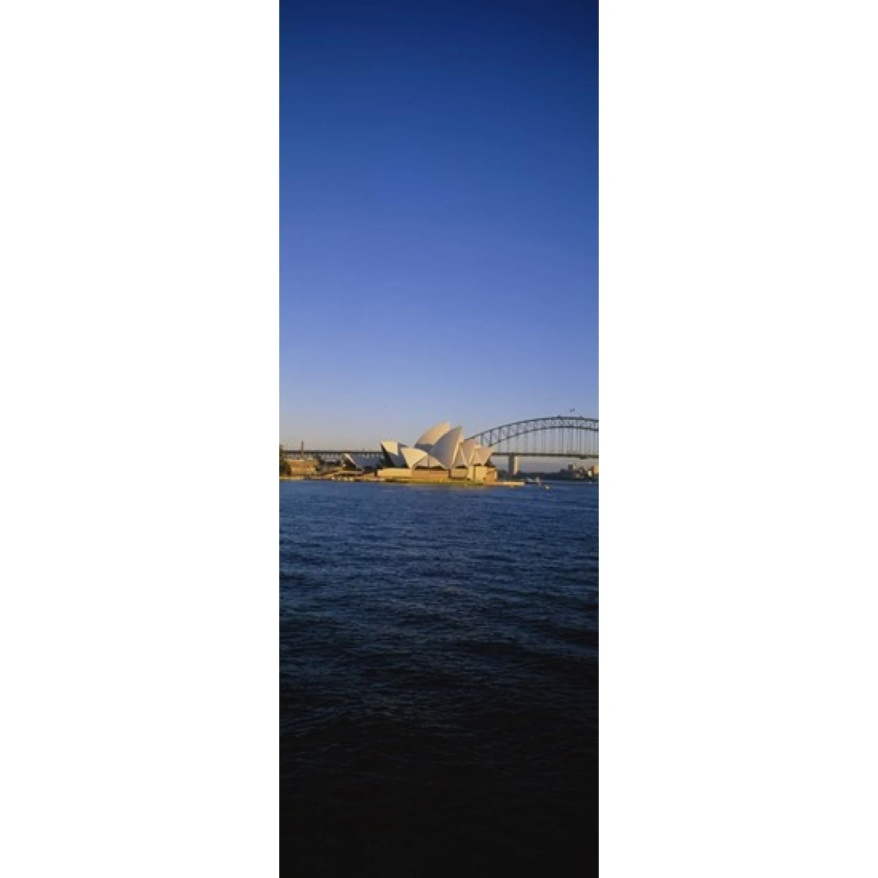 Buildings on the waterfront  Sydney Opera House  Sydney  New South Wales  Australia Poster Print (18 x 7)