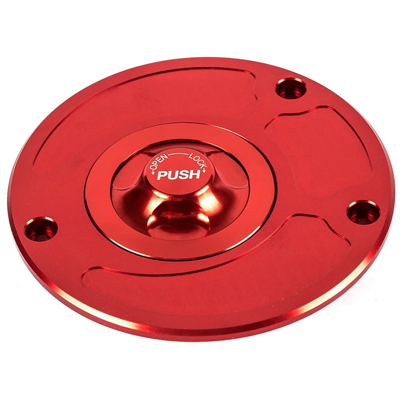 Motorcycle Fuel Gas Tank Cover Cap with Rapid Locking for KAWASAKI Z1000 Z800 Z750 ZZR1400 ER6N