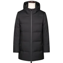 606 пуховик высшего качества, зимнее пальто средней длины, толстое теплое пальто для мужчин, одежда для отца, зимние мужские парки