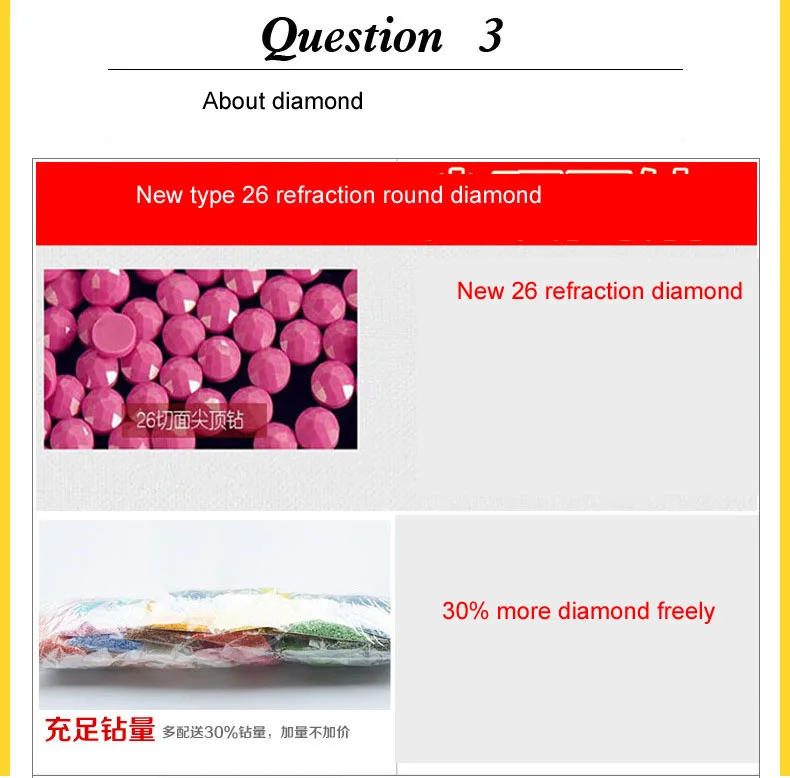 flower diamond painting M9