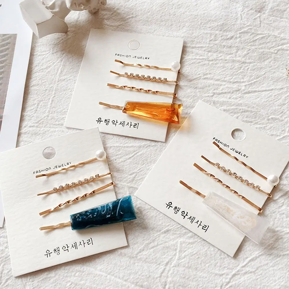 1 комплект, Модный популярный корейский стиль, жемчуг, необычный ацетат, челка, заколка для волос для женщин, заколки для волос для девочек, пряди на клипсах, инструмент для укладки