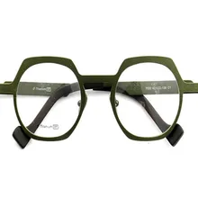 Высокое качество унисекс Ретро полный обод чистый титан линза для рецептов оправа для очков очки для чтения