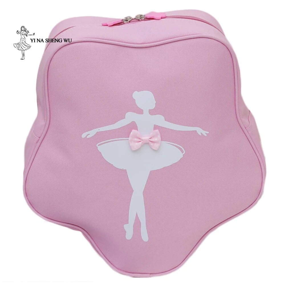 Ballet Dance Bag Children Dance Bag Girls Princess Cute Ballet Dance Pink Backpack Care Package with bow-knot New Fashion