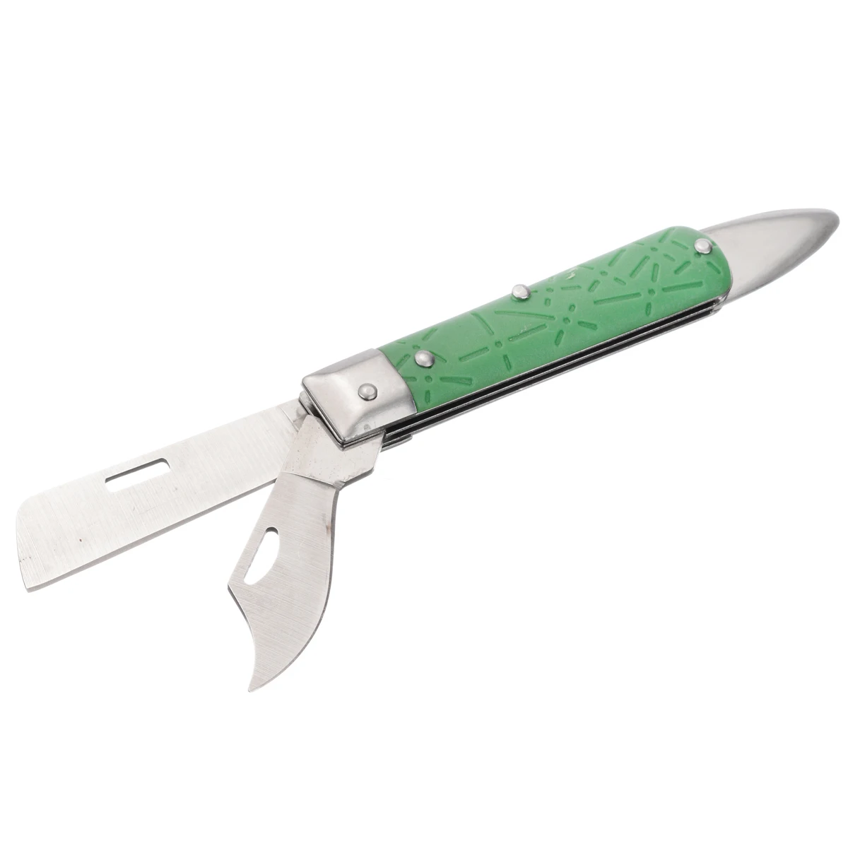 Multifunctional Plant Cutter Stainless Steel Budding Tree Seedling Grafting Knife Garden Pruning Hand Tool