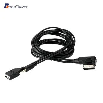 

Adeeing Replacement Music for Audi AMI MMI Interface Charging Line 1.4m Car USB AUX Cable for AUDI S5 Q5 Q7 A4L A3 A5 A1 r35