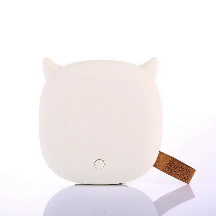 Cute Owl Mobile Power Bank Charger 8000mah Powerbank External Battery Dual Usb For Cellphone Poverbank