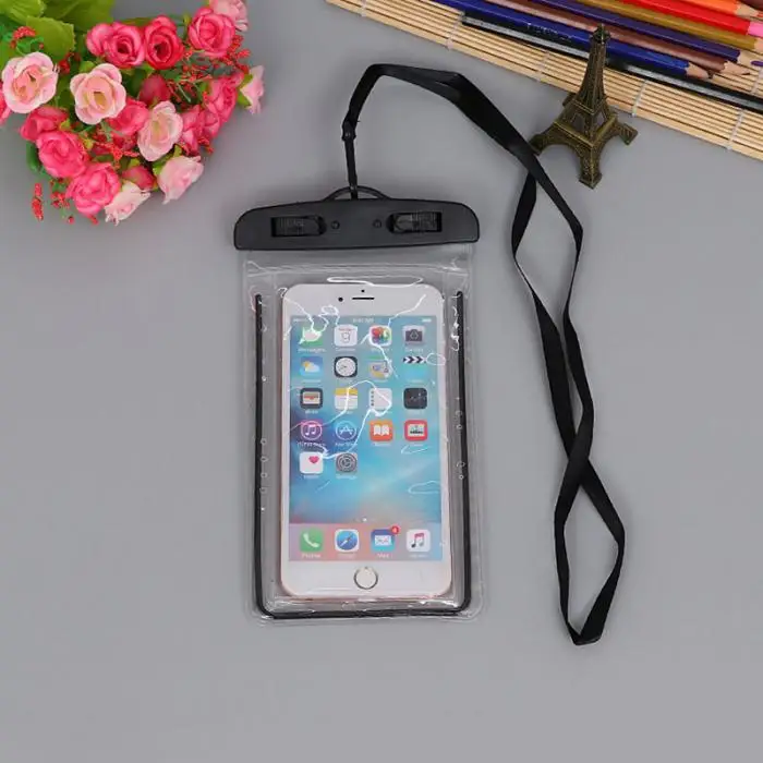 Waterproof Phone Dry Case Pouch PVC TouchScreen Luminous Bag for Universal Phones JR Deals