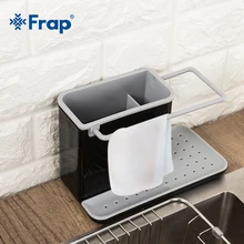 Frap кухонный органайзер для хранения, для кухонной раковины, аккуратная посуда, держатели для губки, слив, интегрированный слив, кухонный инструмент Y36021