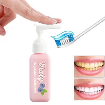 

Vagetation Friut Toothpaste Stain Removal Whitening Toothpaste Fight Bleeding Gums Fresh Tooth Whitening Health Beauty 100ml