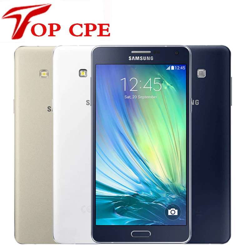 Samsung Galaxy A7 DOUS A7000, четыре ядра, A7(), 5,5 дюймов, 16 Гб ПЗУ, 1080 МП, две sim-карты, P, WIFI, разблокированный смартфон