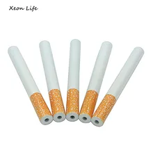 1 шт. 55 мм/78 мм форма сигареты металлические трубы аксессуары для курения курительная трубка табачная труба металлические трубы аксессуары для курения
