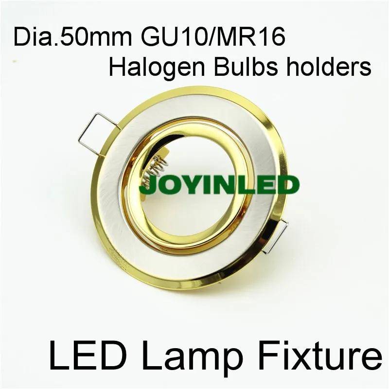 Бесплатная доставка 5 шт. GU10 MR16 GU5.3 E27 миру Светодиодный прожектор отделкой комплекты потолочные встраиваемые светодиодные светильники