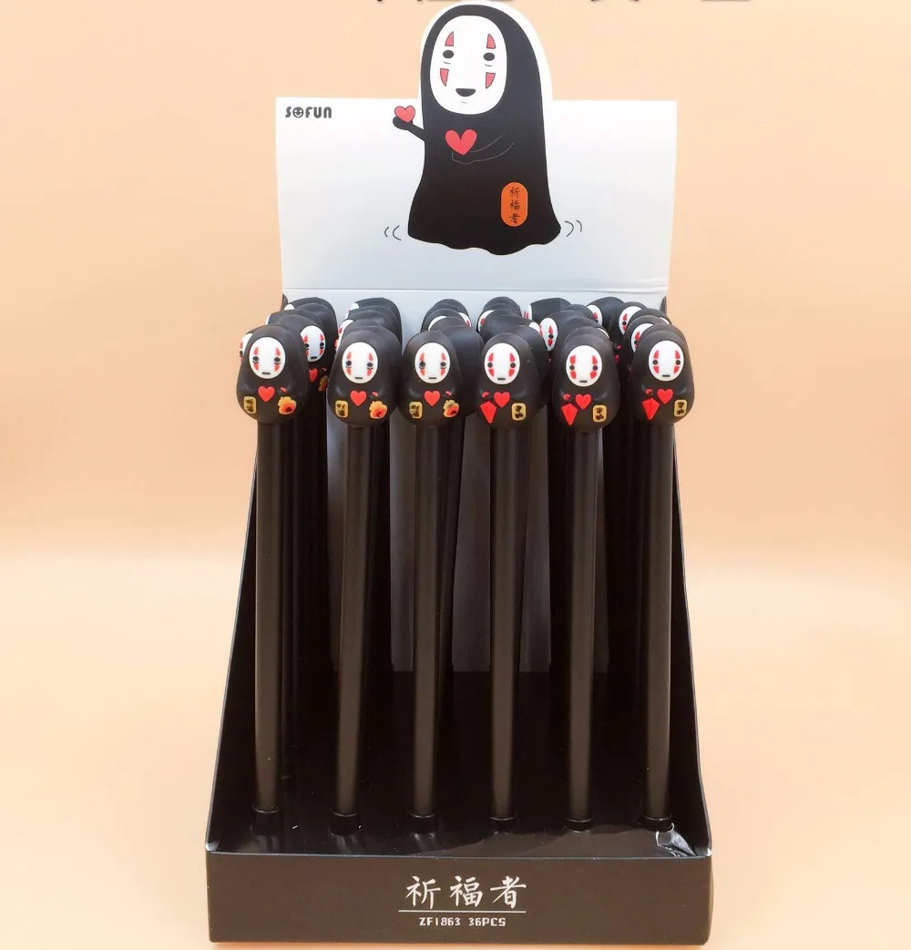 

36pcs/lot Creative Japanese Cartoon Slender Man Gel Pen Roller Pen Gift Prize Office Gift Pen
