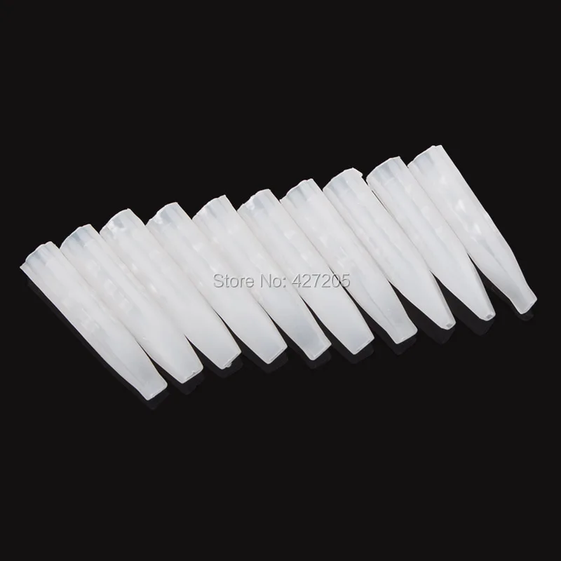 100pcs/pack 3F Pre-sterilized Disposable Tattoo Tips Plastic Permanent Makeup Kits Supply