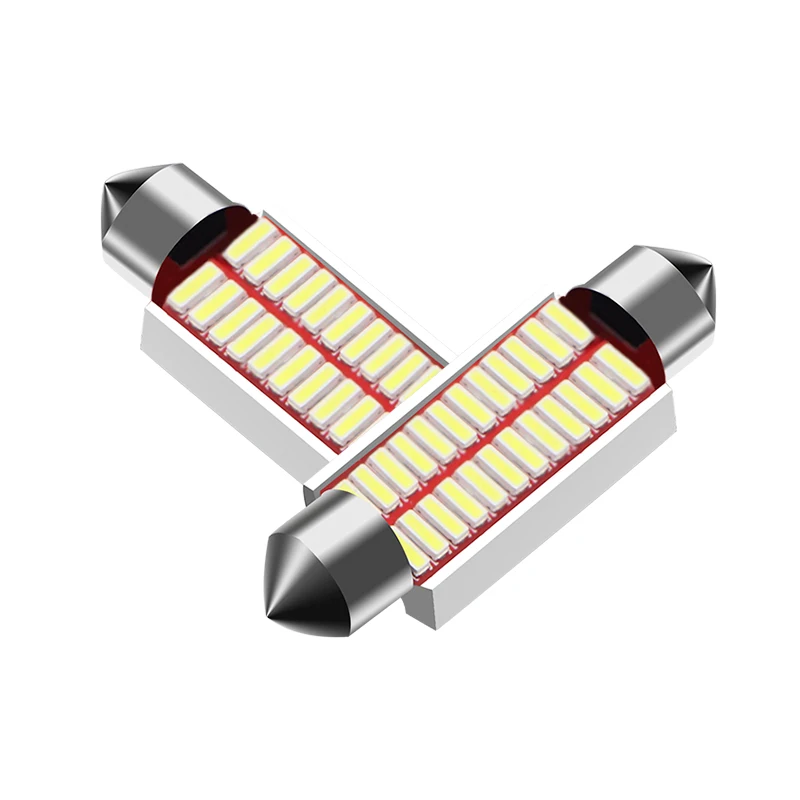 Высокое качество 31 мм 36 39 42 C5W C10W супер яркий 4014 SMD Автомобильный светодиодный