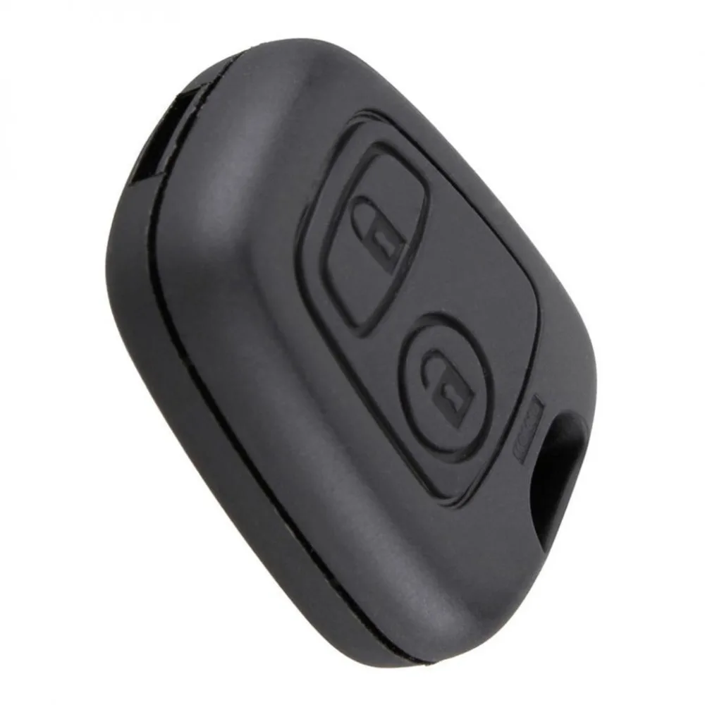 

2018 2 Buttons Remote Key Car Key Fob Case Replacement Shell Cover For Peugeot 307 107 207 407 without Blade#281140