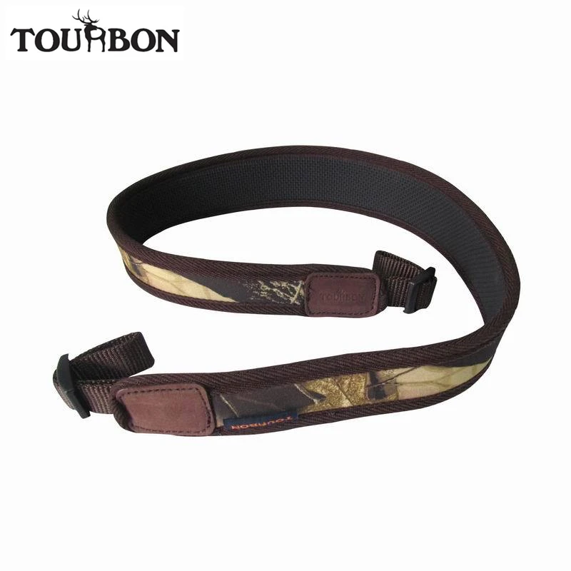 Tourbon Tactical Hunting Camo Rifle Sling Gun Strap Nylon Shotgun Belt