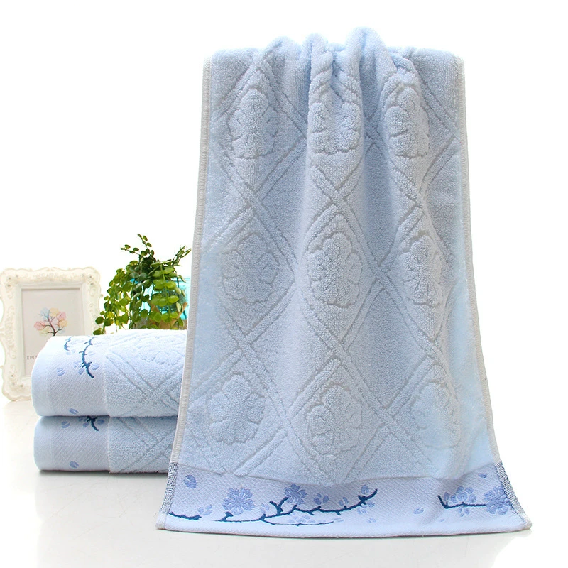 Buy Towel Factory Direct Pure Bright Color Cotton Plum