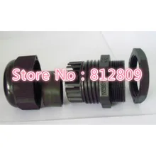 Водонепроницаемый нейлоновый Пластиковый кабель кабельный ввод Разъем M50