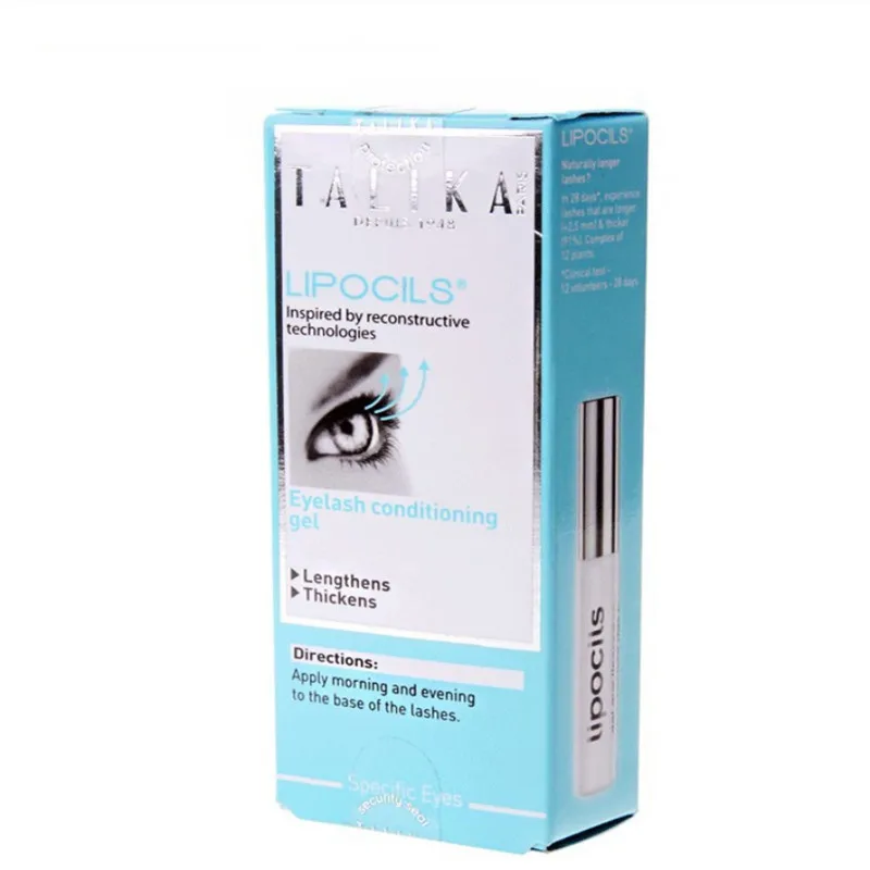 Hot Sale Talika Lipocils Lash Gel Eyelashes Growth 10 ml Grow In 28 Days! Eye Mascara Factory Price