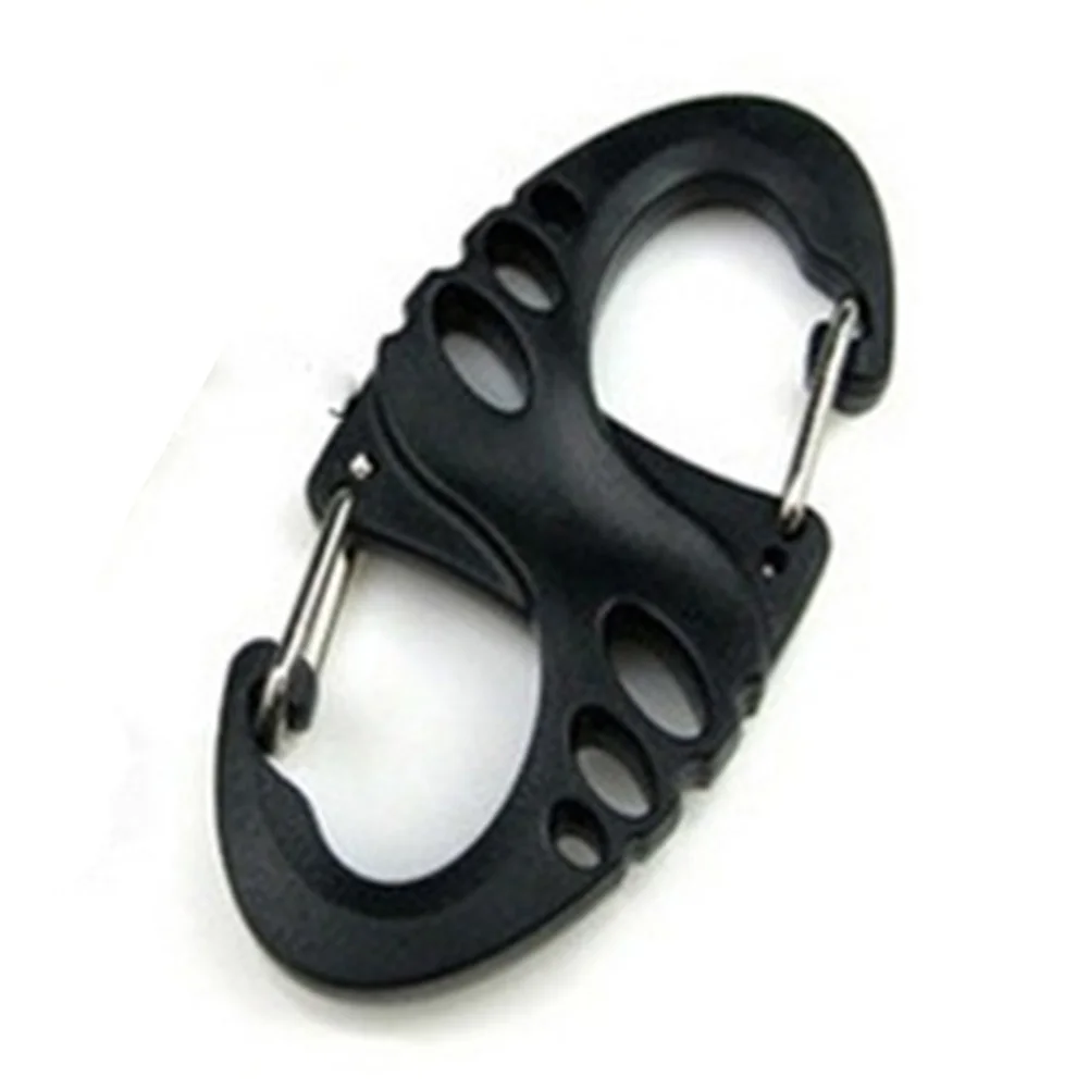

Hot Sale New Hollowed-Out Style Backpack Lifting Buckle Plastic Steel Climbing Carabiner Outdoor Travel Accessory Climbing Hook