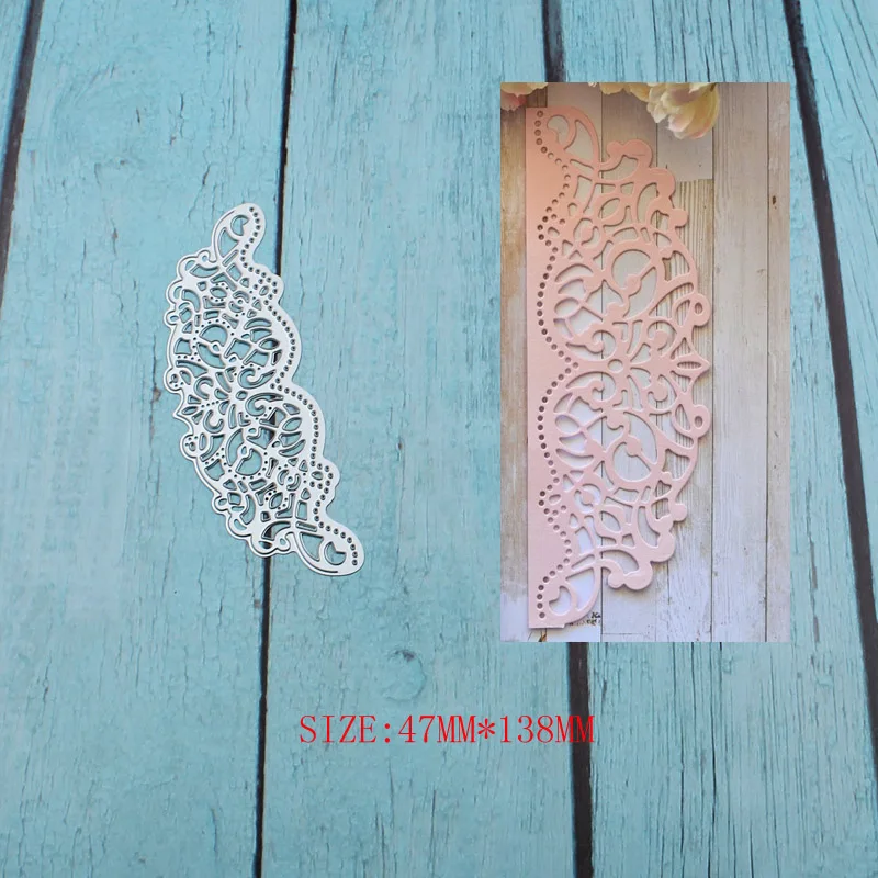 

Fancy Edging Metal Cutting Dies Stencils for DIY Scrapbook Photo Album Paper Card Decorative Craft Embossing Die 2019 NEW