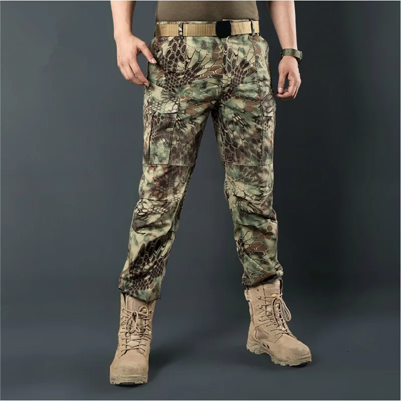 Men Camouflage Tactical Military Clothing Paintball Army Cargo Pants
