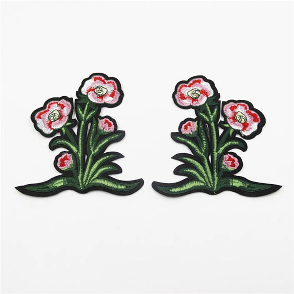 Flower Applique Patches For Clothes Applique Sticker on Clothing Lace