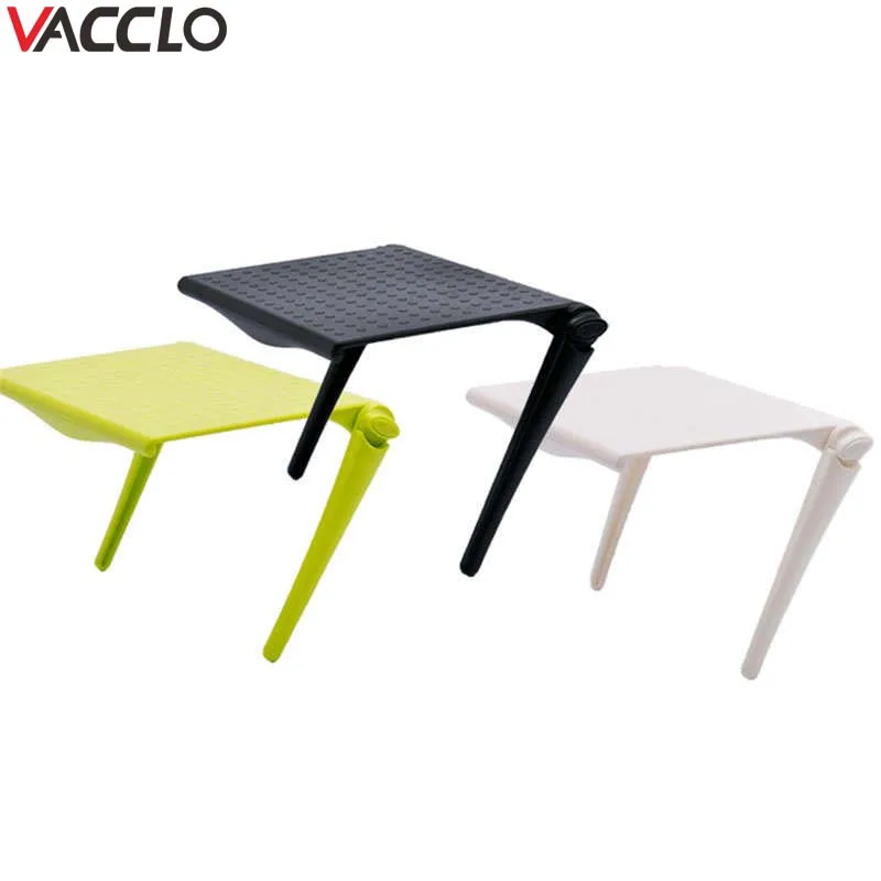  Vacclo 1pc Table Desk Accessories Office Storage Rack Clip Computer Screen Makeup Organizer for Cos