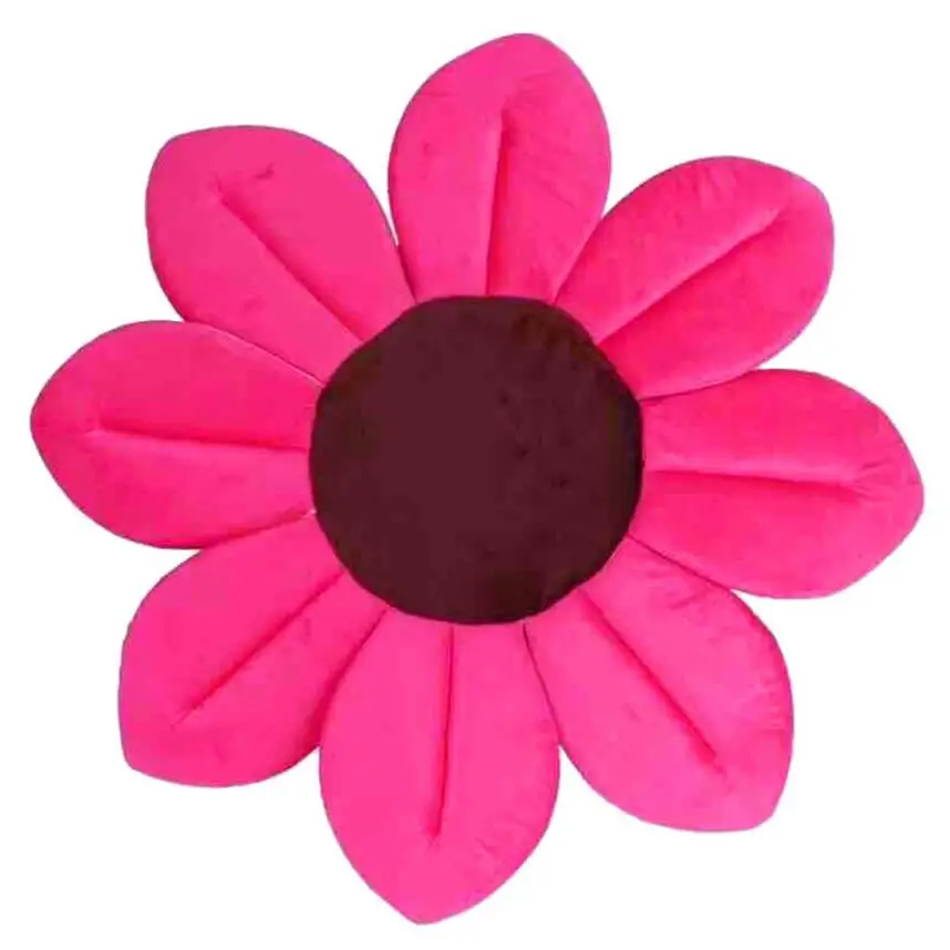 ﻿Buy CHAMSGEND cute folding neonatal petal Blooming Bath Flower Bath Tub for Baby Blooming Sink