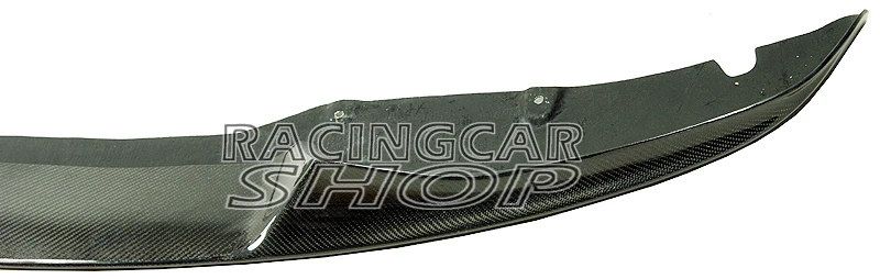 Real Carbon Fiber P Style Front Lip Spoiler For BMW F15 X5 M-Sport bumper 2014UP