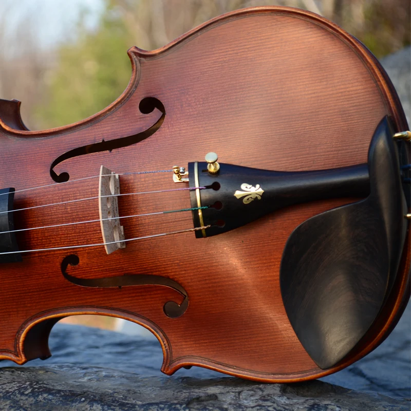 المهنية كريستينا كمان v05 ، الايطالية اليدوية العتيقة الدرجات violino 4/4 الآلات الموسيقية + كمان حالة ، القوس ، الصنوبري