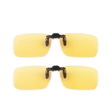 Gudzws клип на анти-голубые световые очки для видеоигр компьютерный офисный просмотр, прямоугольная рамка Защита глаз здоровый унисекс