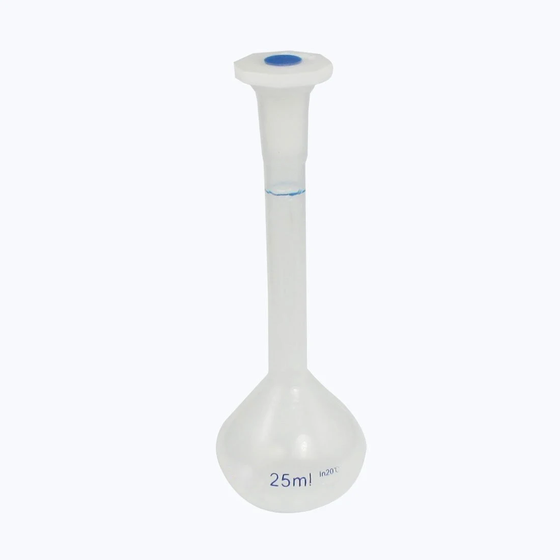 

Chemistry Lab Clear White Plastic Vase Shaped Measuring Beakers Flasks 25ml
