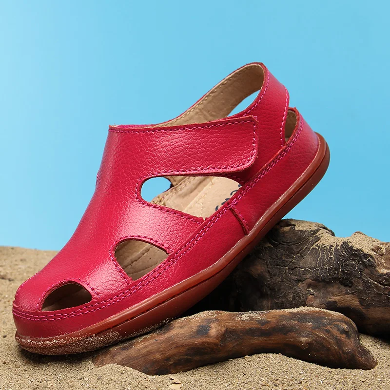 Genuine Leather Sandals For Boys Girls For Baby Shoes Kids Shoes Children Sandals Kids Sandals